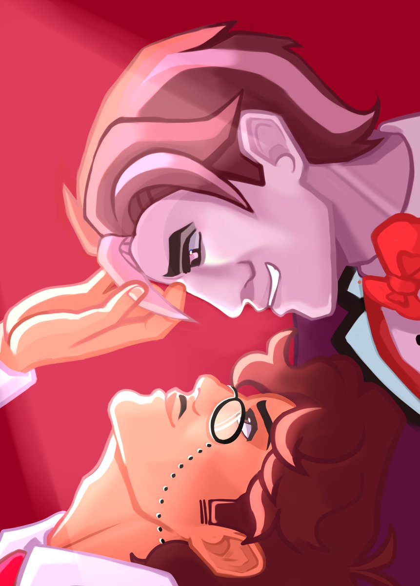 Hehehehe

💋

#RadioStatic #MurderMedia #Alastor #vox #voxal