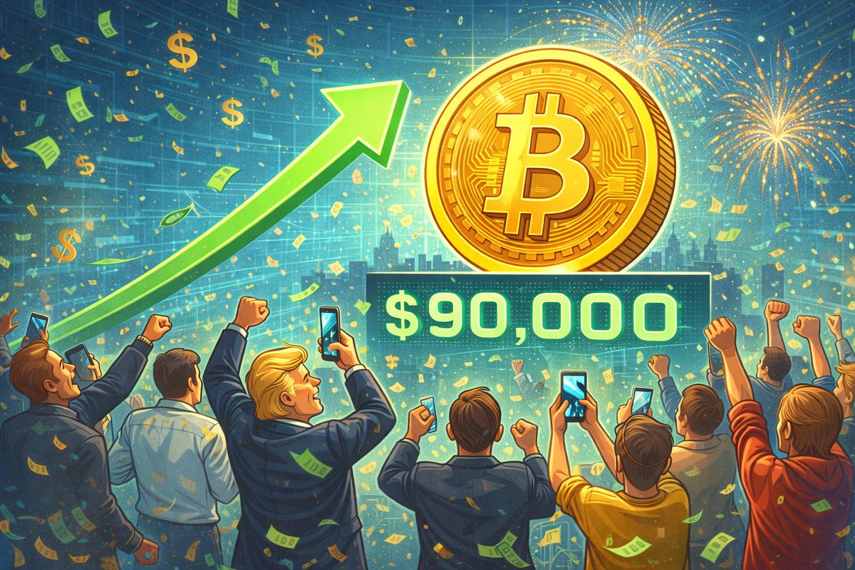 Bitcoin knackt wieder die Marke von 90.000 US-Dollar. Die Euphorie ist  wieder da, zumindest bei der Kryptowährung. Aber: Investiert lieber clever,  nicht impulsiv. Kauft als Anfänger an der #Börse breit gestreute ETFs