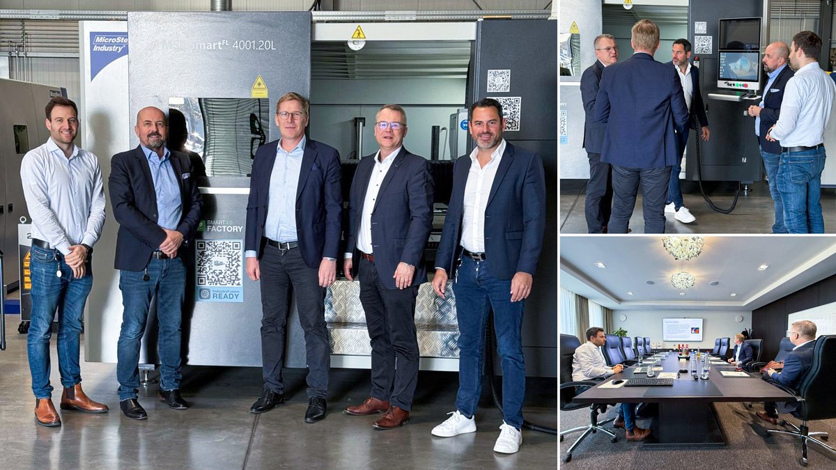 Strategischer Austausch im IFF DemoLab! 🔧 @Kemppi_Oyj &amp; die IndustryFusion Foundation vertiefen ihre Zusammenarbeit für die #GreenSmartFactoryAI. 🌱🤖 Gemeinsam treiben wir die industrielle Zukunft voran. 🚀

#IndustryFusion #Kemppi #SmartFactory #FutureOfManufacturing