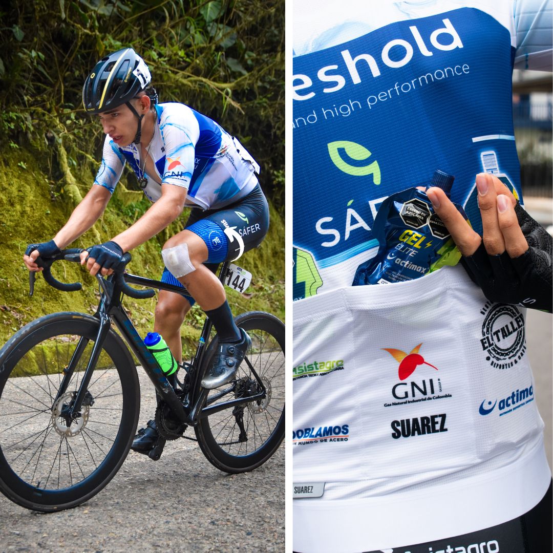 ¿Cómo recargar energía en la ruta? 🚴🏿 Los geles son un gran aliado para sumar kilómetros, son fáciles de llevar y te entregan justo lo que necesitas: energía rápida y constante para el candeleo 🔥

Descúbrelos aquí 👉🏻 actimax.com.co