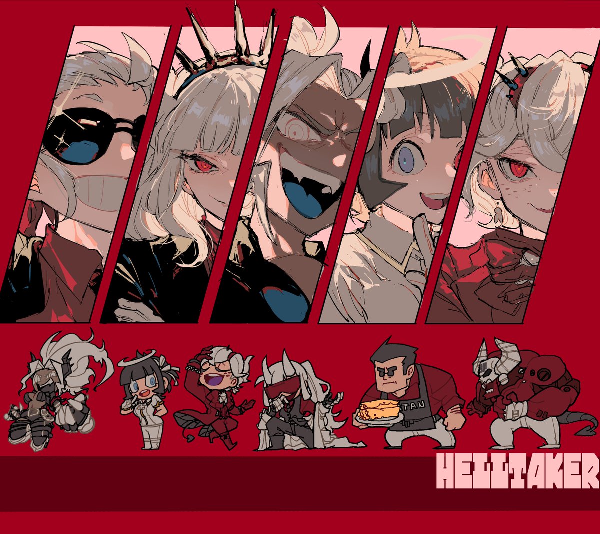 gyunyu_5959's tweet image. 1/25　TOKYO FES Jan.2026 【UNLIMITED EX 21】新刊サンプル

【ooo2】steam中心海外非公式ゲームイラスト＋感想本（フルカラー76P/1300円）

作品毎印象深かった事を振り返りながら記録した備忘録のような本。20作品+α収録。
国さん（@tikyu_bakuhatsu）との合同誌です。