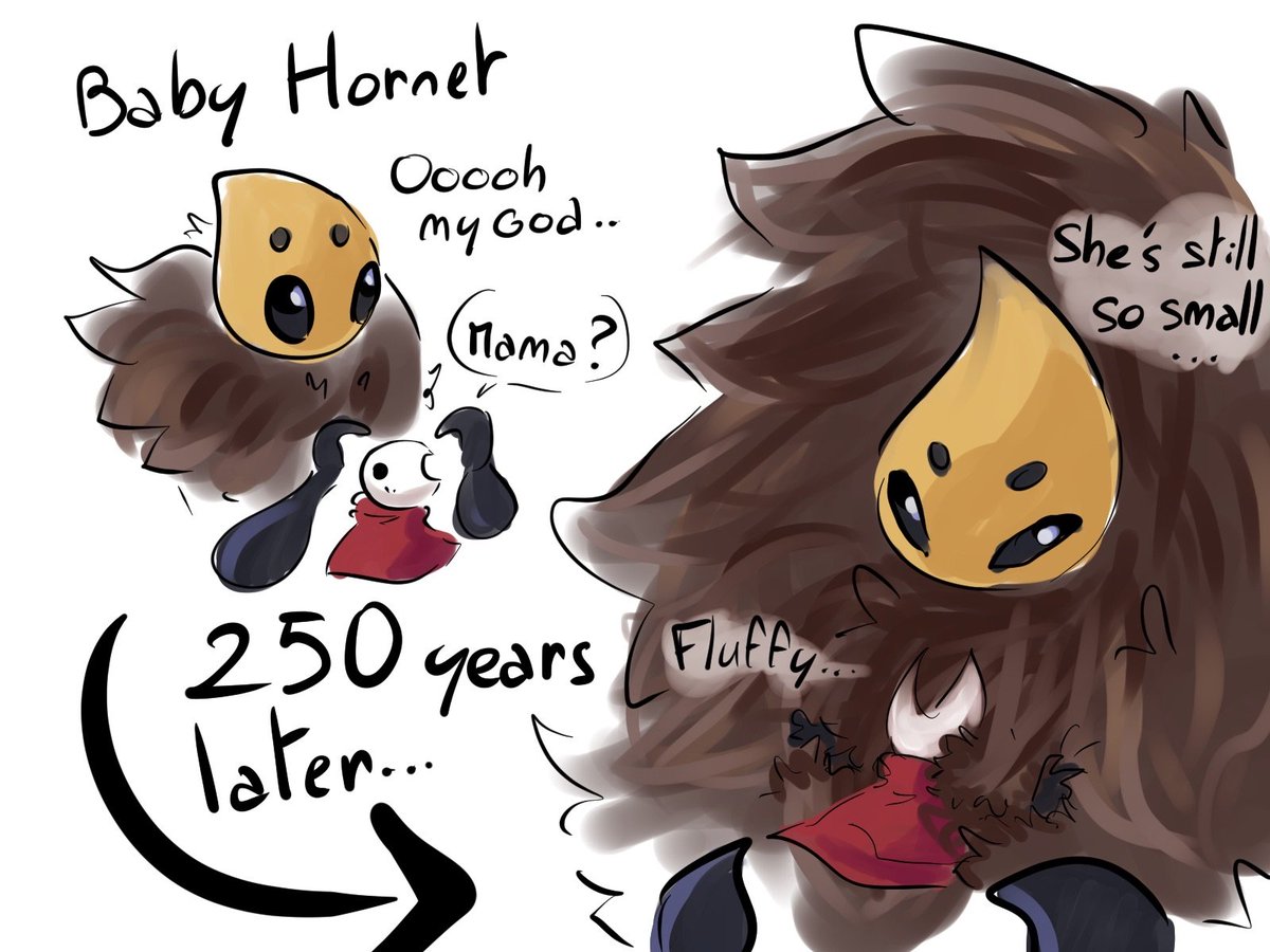 FernShawArt's tweet image. Fluffy mama