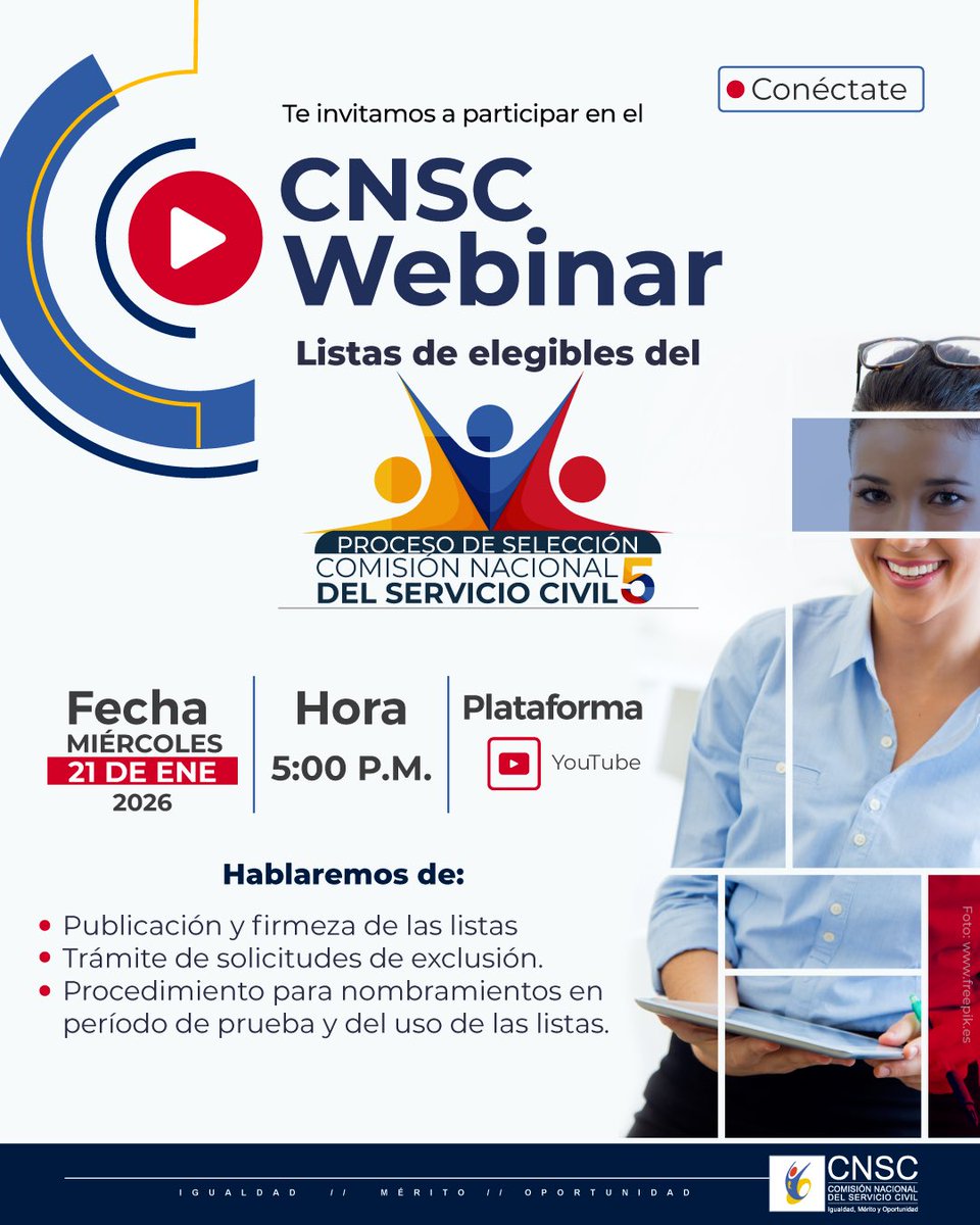 Comisión Nacional del Servicio Civil tweet media