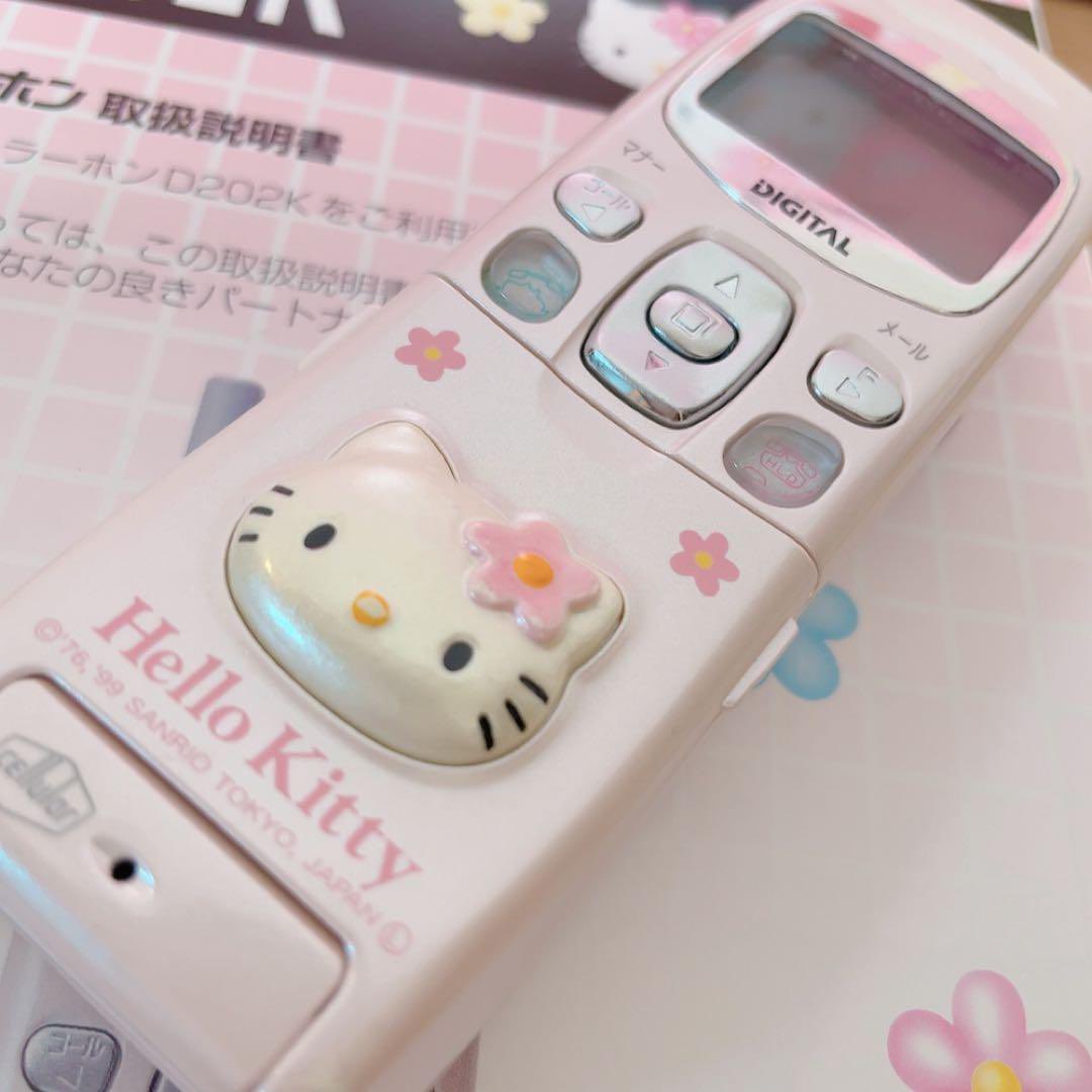rare hello kitty d202k phone (1999) 🎀