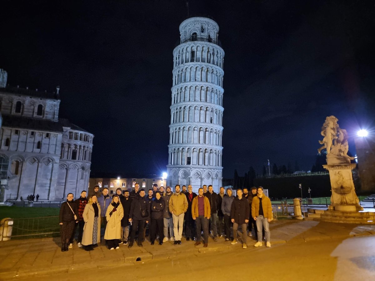 Turing_project's tweet photo. The first #TURINGProject Plenary Meeting in Pisa has concluded.
The consortium aligned on the technical vision, framework architecture, use case requirements and roadmap across WPs.
๐ธ Highlights from Pisa โ more updates coming soon.
#HorizonEurope #GenerativeAI #PhysicsAwareAI https://t.co/7bZAnB2YJg