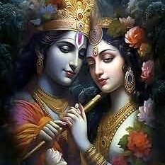 AwarePradeep's tweet photo. Radha and Krishna bless all of you and good luck who worship now and often in mahabharat krishna said Geeta to Arjun at kurukshetra https://t.co/khpfavOWfa