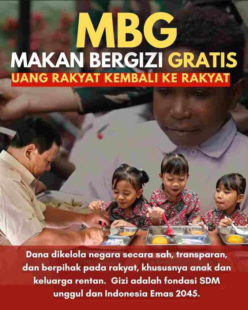 Makan bergizi itu kunci masa depan cerah untuk anak-anak kita! Yuk, kita dukung program pemerintah demi bangsa yang lebih sehat! 🌟🥗