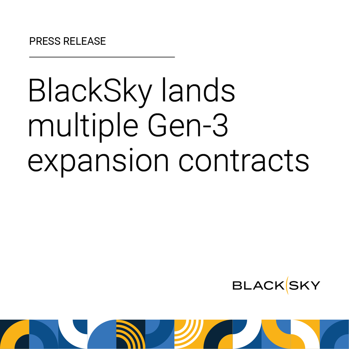 $BKSY landed multiple Gen-3 expansion contracts as early access pilot programs pivot into renewal deals and customers across the Americas, Asia and Europe accelerate investments in tactically responsive commercial space-based intelligence capabilities. hubs.la/Q03_sVfB0