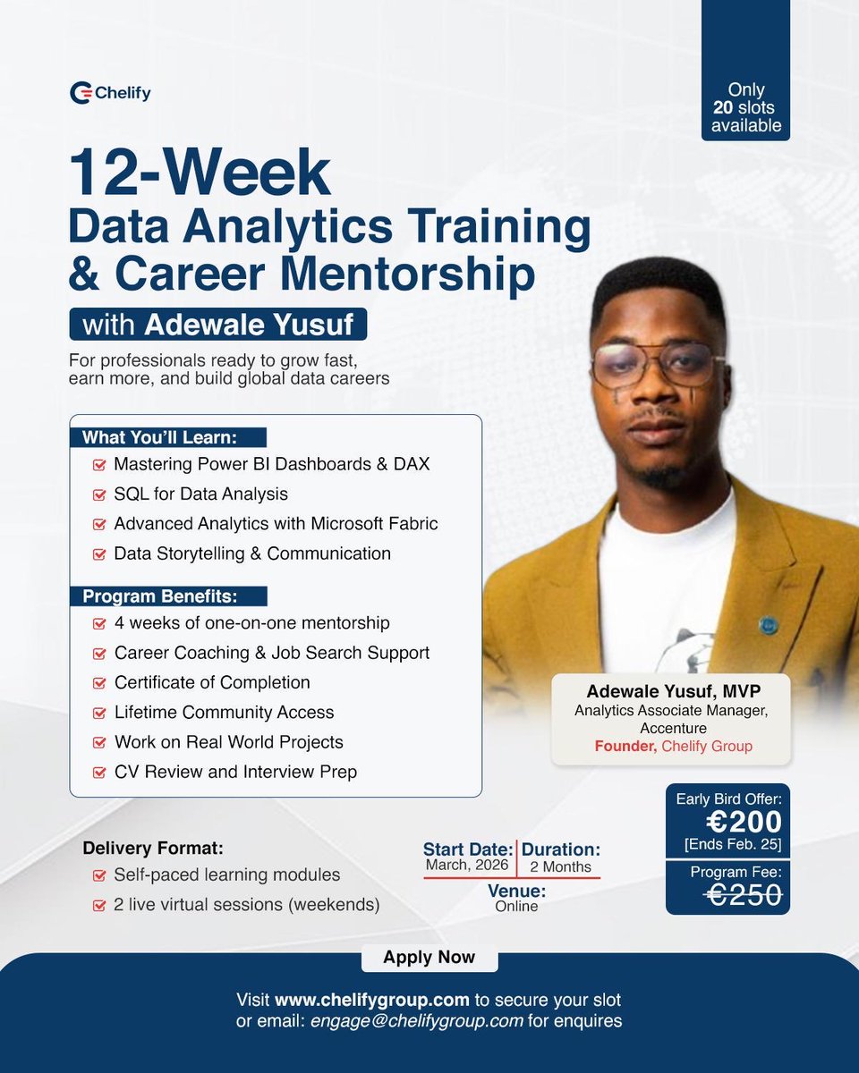 Adewale Yusuf - MVP tweet media