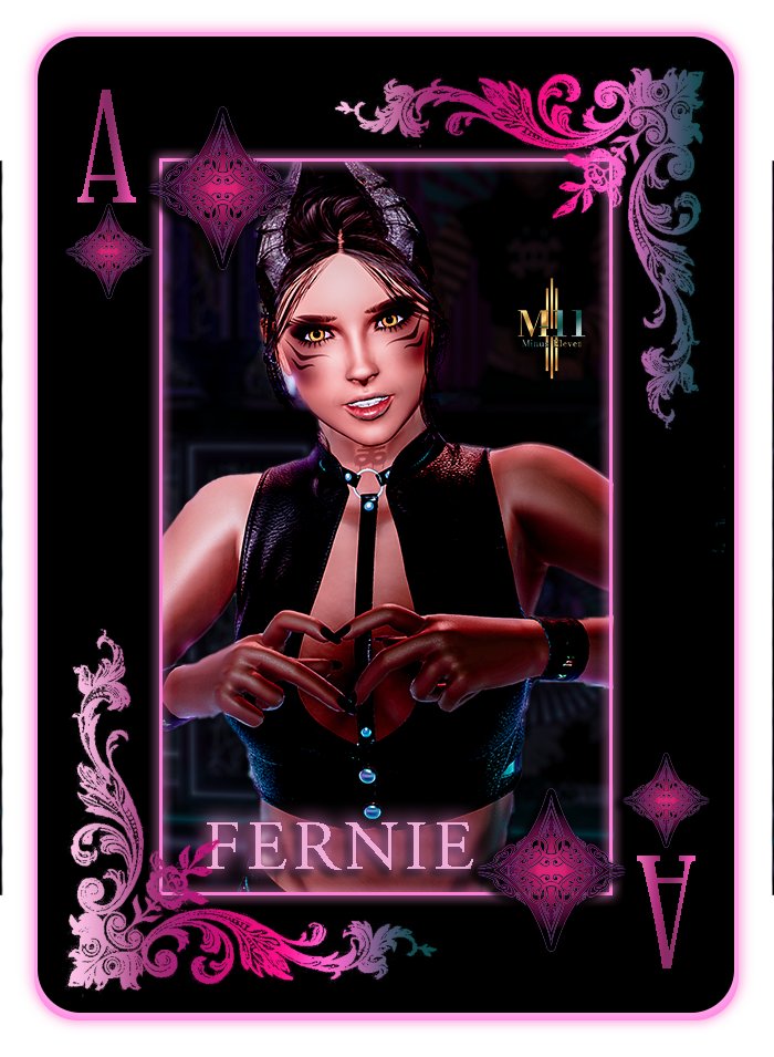 Deck of Cards : Ace of ♦!
<a href="/quack3dx/">Fernie</a>  is that Ace up your sleeve that lights up Minus-11 every night!
This girl is pure chaos in the best way—jokes flying, energy off the charts, raw with zero shame 
Come feel her vibe next time!
discord.gg/p93ShfhrWw

#3dxchat #3dxchatgame