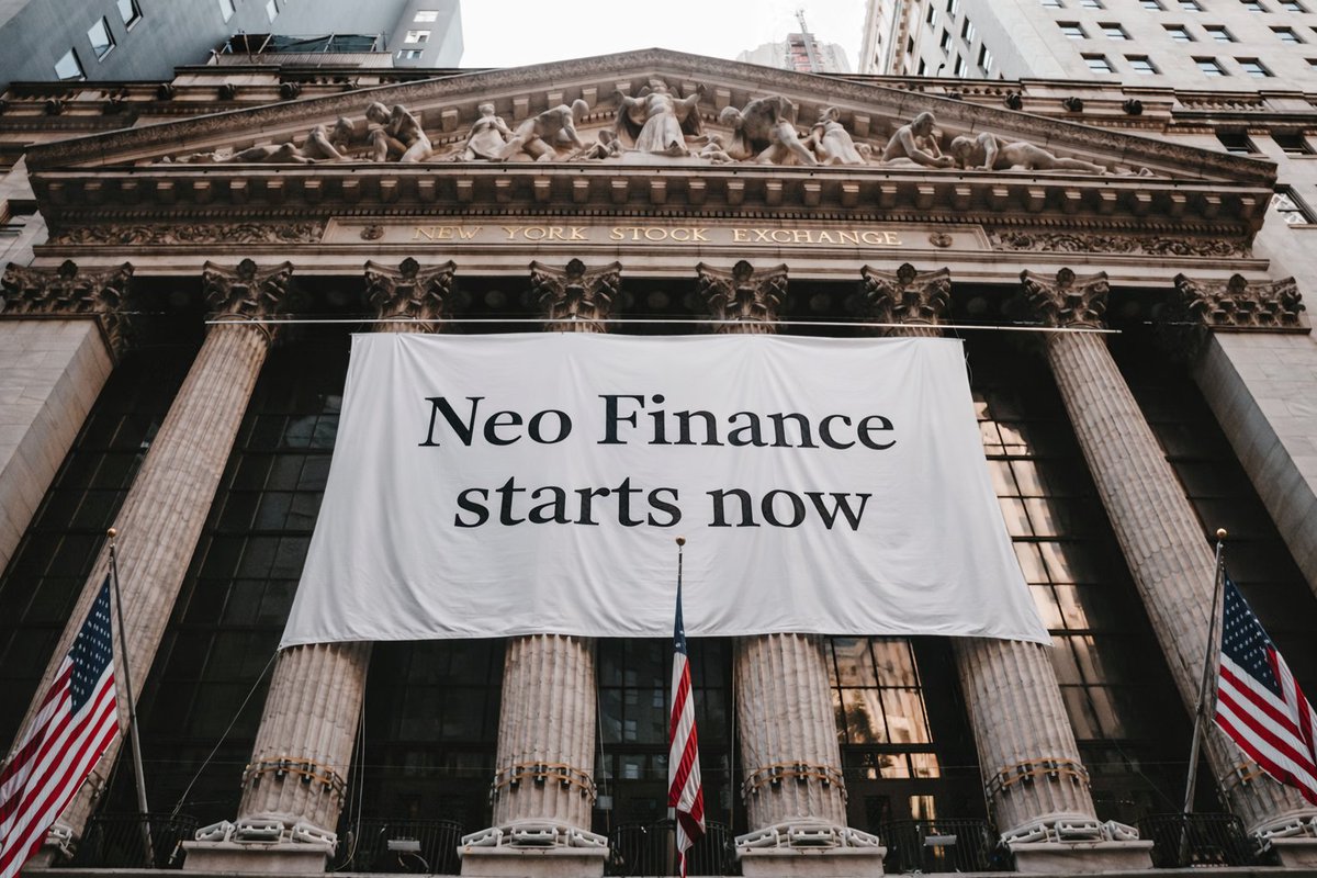 Does DeFi need a rebrand to Neo Finance? Wrong question.

The real question: does the product finally match the promise?

DeFi spent years telling retail users they could "be their own bank" while handing them 47-step bridging tutorials and a terrible UX.

<a href="/andyyy/">Andy</a> and