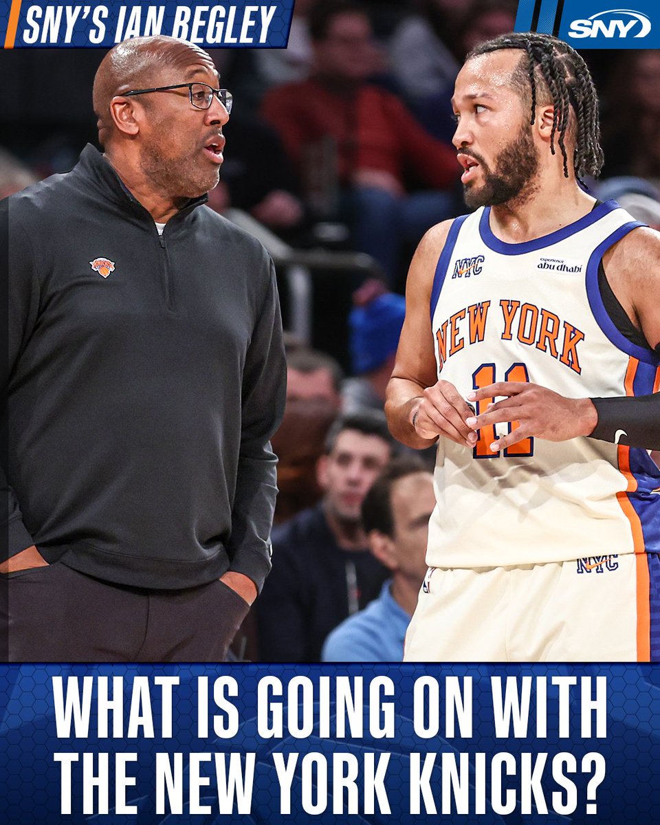 sny_knicks's tweet image. The Knicks were 23-9. They're now 25-18, struggling to find any level of consistency on the floor. What's been going on, and what can they do to fix it?

From SNY's Ian Begley:

"In digging around on this, one theme has come up consistently over the past couple of weeks:

This…