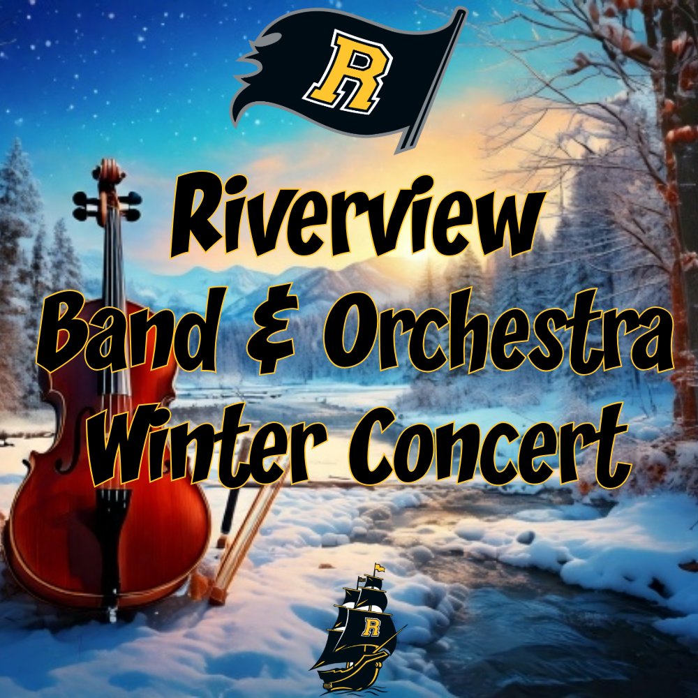 RiverviewSD_'s tweet image. 🎵 Reminder! Our Winter Concert is TOMORROW! ❄️🎶
📅 Wed., Jan. 28 | ⏰ 7:00 PM
📍 Tenth Street Auditorium
🎺 HS Band &amp;amp; Orchestra Concert
🎥 Livestream available via Boxcast
We hope to see you there—thank you for supporting music in our schools! 💙🎻