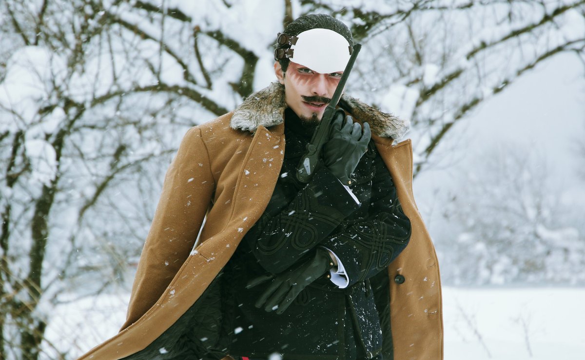 mamamamatumiya's tweet image. 吹雪く中での金カム撮影は最高なんですよ