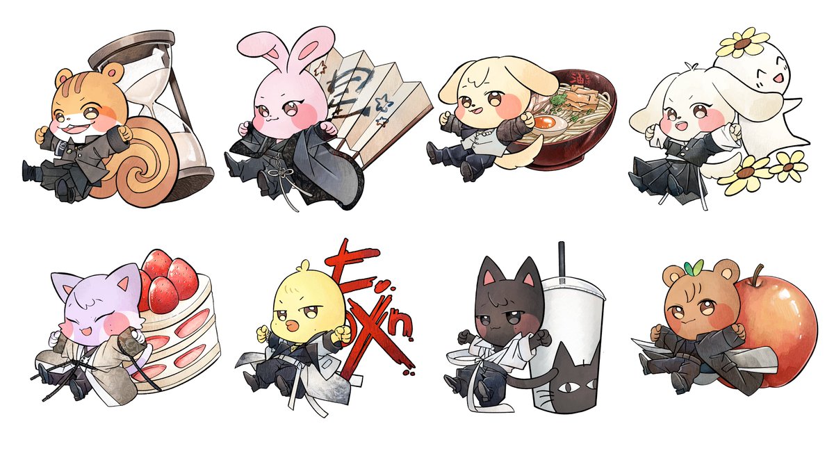 x321k123's tweet image. 🏴‍☠️ 小動物們！