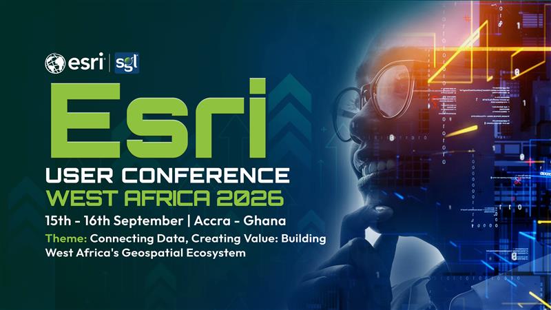 The #geospatial wave #EsriUCWA is heading to Ghana, and it's bigger than ever! 🚀
Analysts, managers, decisionmakers, researchers and more, add your voice. What are you looking forward to seeing this year? Tell us here: arcg.is/0X5nCH0
Registration opens soon. Stay tuned!