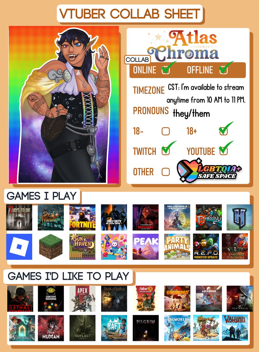 Atlas_Chroma's tweet image. Hey creators/vtubers 💖

Looking to do some fun collabs in February 🎮
I play on Steam,  game pass Xbox, Epic, and more, so lots of options!

If you’ve been shy about reaching out, this is your sign 👀

Comment or DM me anytime ✨