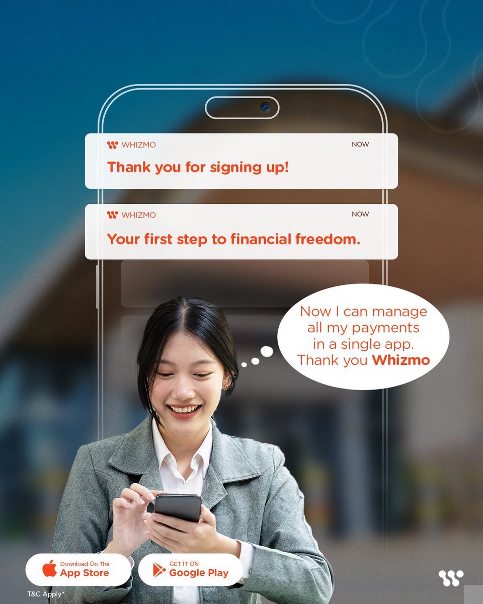 WhizmoUAE's tweet photo. Stepping into a simpler, smarter way to manage everyday payments. Sign up today &amp; experience the ease of managing your finances with confidence, clarity, and complete control.
Whizmo, a service of Whizpay Technology L.L.C., is licensed and regulated by The Central Bank of the UAE https://t.co/lh54fG9ExI