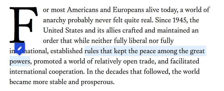 JustinTLogan's tweet image. I have to confess, I remain puzzled by some scholars' attachment to the idea that it was "rules," and not nuclear weapons or American power, that kept the peace between the great powers in the postwar era.