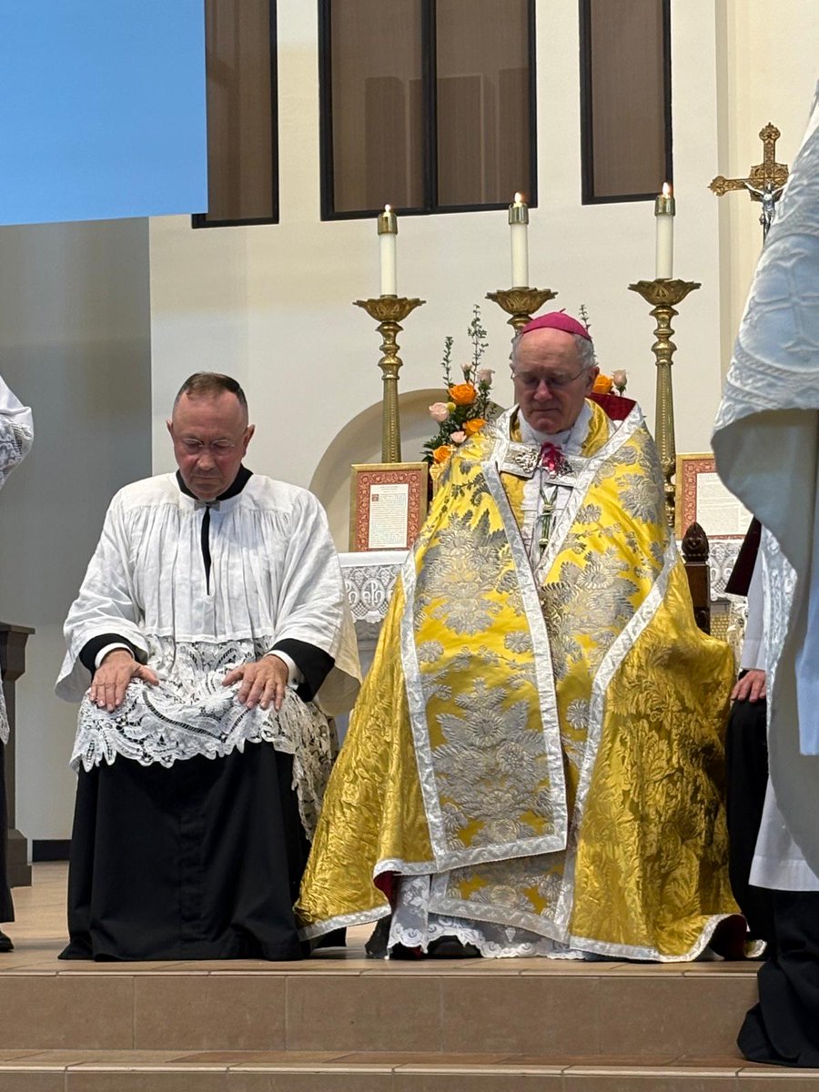 Is the Novus Ordo bishop there (John Noonan) becoming a Lefebvrist, or are the Lefebvrists becoming Novus Ordo? 