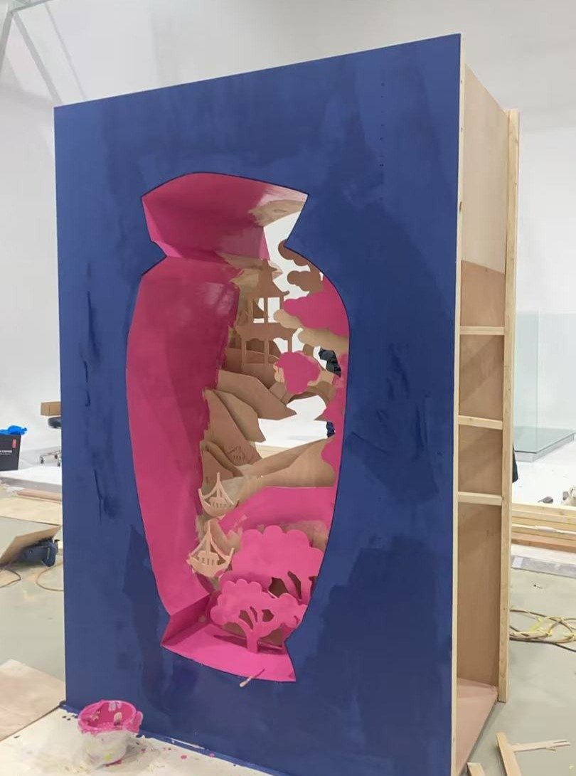 cafewindows's tweet image. set work by aziof studio💘