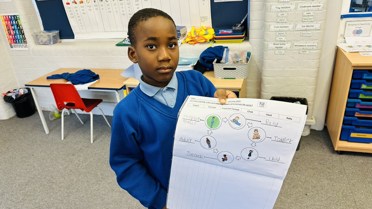 STOCSch's tweet image. St Therese class (2B) have been learning about the human life cycle in their Science lesson. Their objective was to identify, order and label the stages of a human life cycle! Amazing work! 💙💛 @stocsch @rcaoseducation #humanlifecycle 💙💛