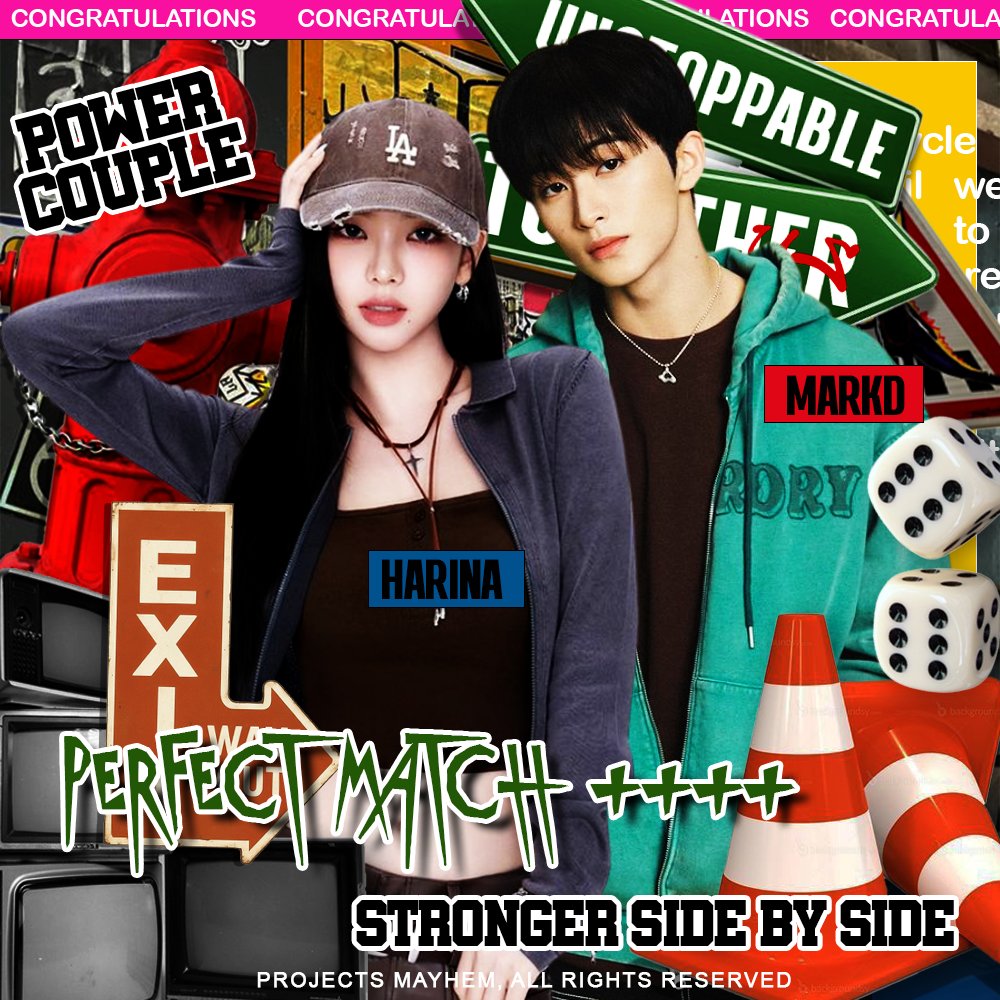 ProjectsMayhem's tweet image. While everything around us demands change, some things are worth holding onto. Today, @harina &amp;amp; @markd reach another milestone of choosing, resisting, and staying. Happy anniversary to a bond that refuses to dissolve!