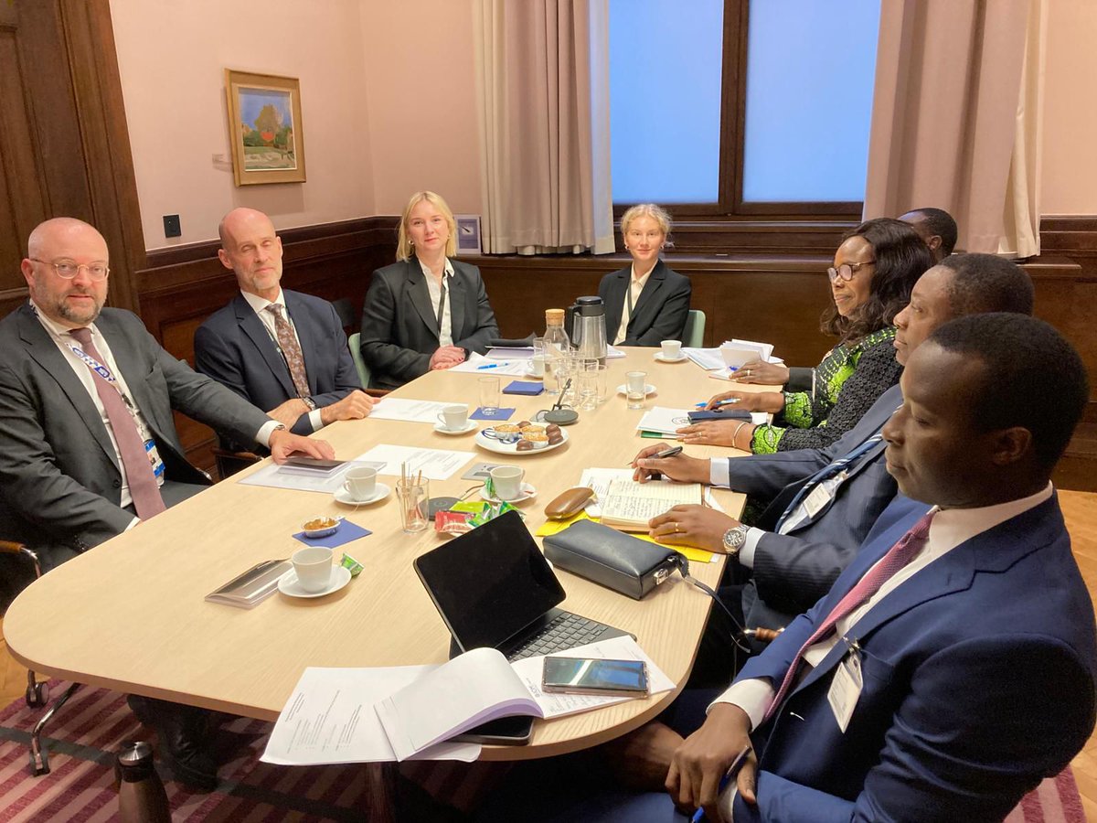 NigembSweden's tweet photo. Visit by Amb. Dr. T. A. Elias-Fatile, CDAai/Head of Mission to the Ambassador of Rwanda in Stockholm and incoming Dean of the African Diplomatic Group in Stockholm https://t.co/6sC5KG2qQm