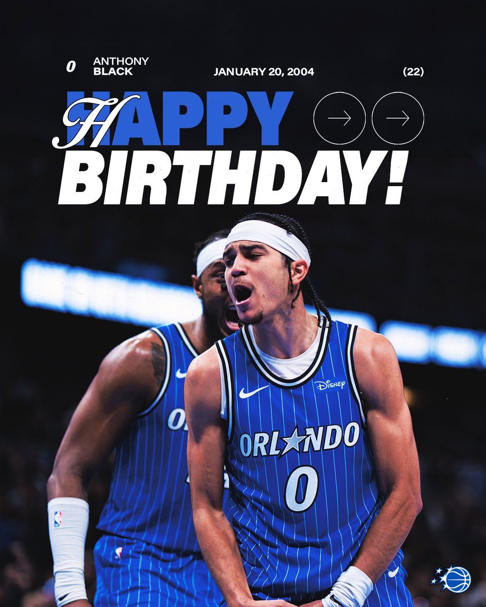 rt to wish Anthony Black a HBD 🎂