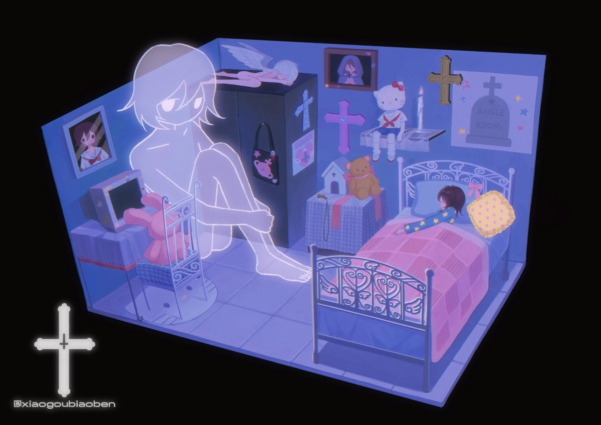 MyRealSami's tweet photo. 无处可藏 Nowhere to hide #illustration https://t.co/a5uolTW2I5