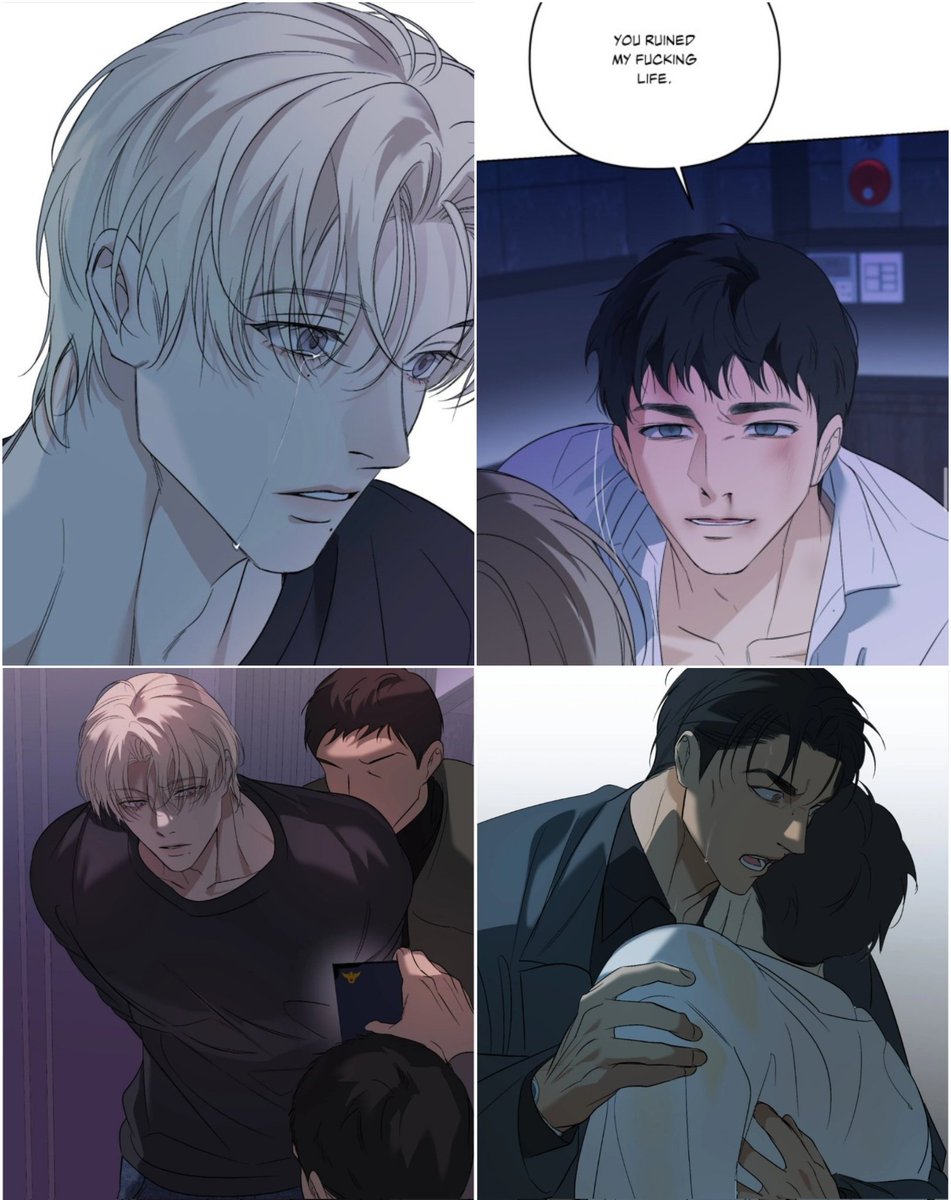 Cnaluvr's tweet image. 1. Seoin is gonna go to jail
2. "You ruined my fucking life" said by Yeongwoon to Seoin 
3. Yeongwoon with Taegu 
4. Season 2 finale 
I will never recover, this was sick (derogatory).
#백라이트 #backlight