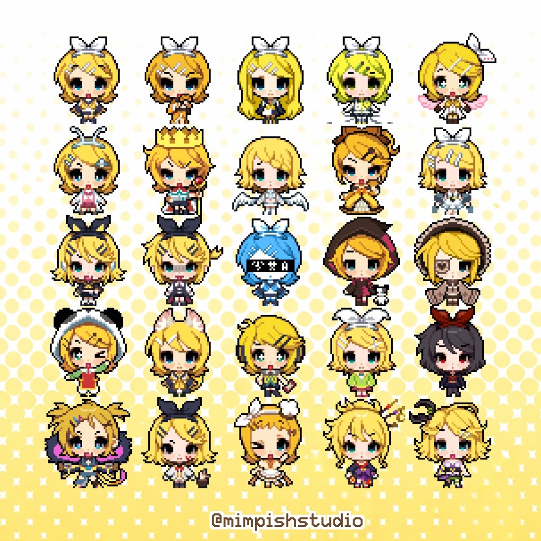 mimpish ☘️ pixel artist tweet media