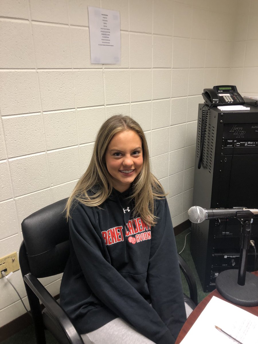 mrfitzhistory's tweet image. Thank you @BenetRedwings senior Sadie Rogero for reading the morning prayer. #redwingnation