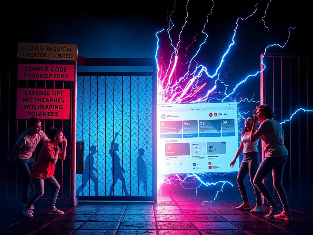 Problem: Building custom AI is locked behind coding skills, expensive GPUs, months of dev, &amp; Big Tech gatekeeping, leaving creators &amp; businesses stuck with generic tools. 

<a href="/Build_Vertical/">Vertical AI</a> solves it.  
No-code platform to fine-tune, deploy, &amp; monetize AI models easily.   

🧵👇