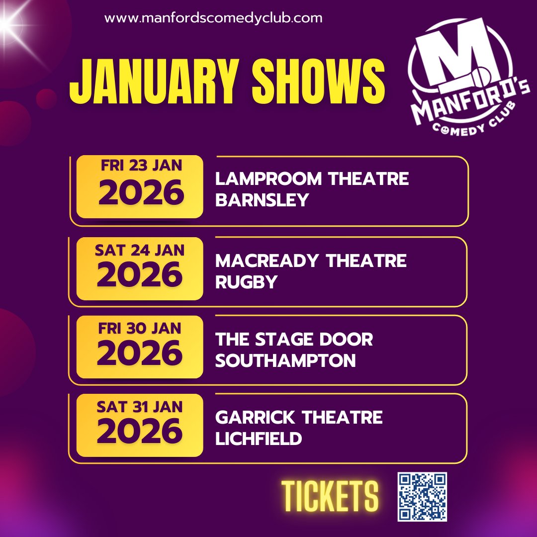 Manford's Comedy Club tweet media