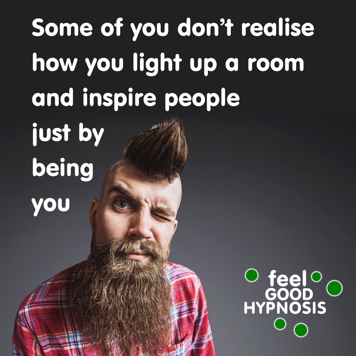 FeelHypnosis's tweet image. You light up the room just by being you! 🌟 Embrace your unique self and see how it inspires others. Hypnosis can help you uncover and enhance your inner strengths. Keep shining! 💫✨ 

#BeYourself #Inspiration #Hypnotherapy #Confidence feel-good.today