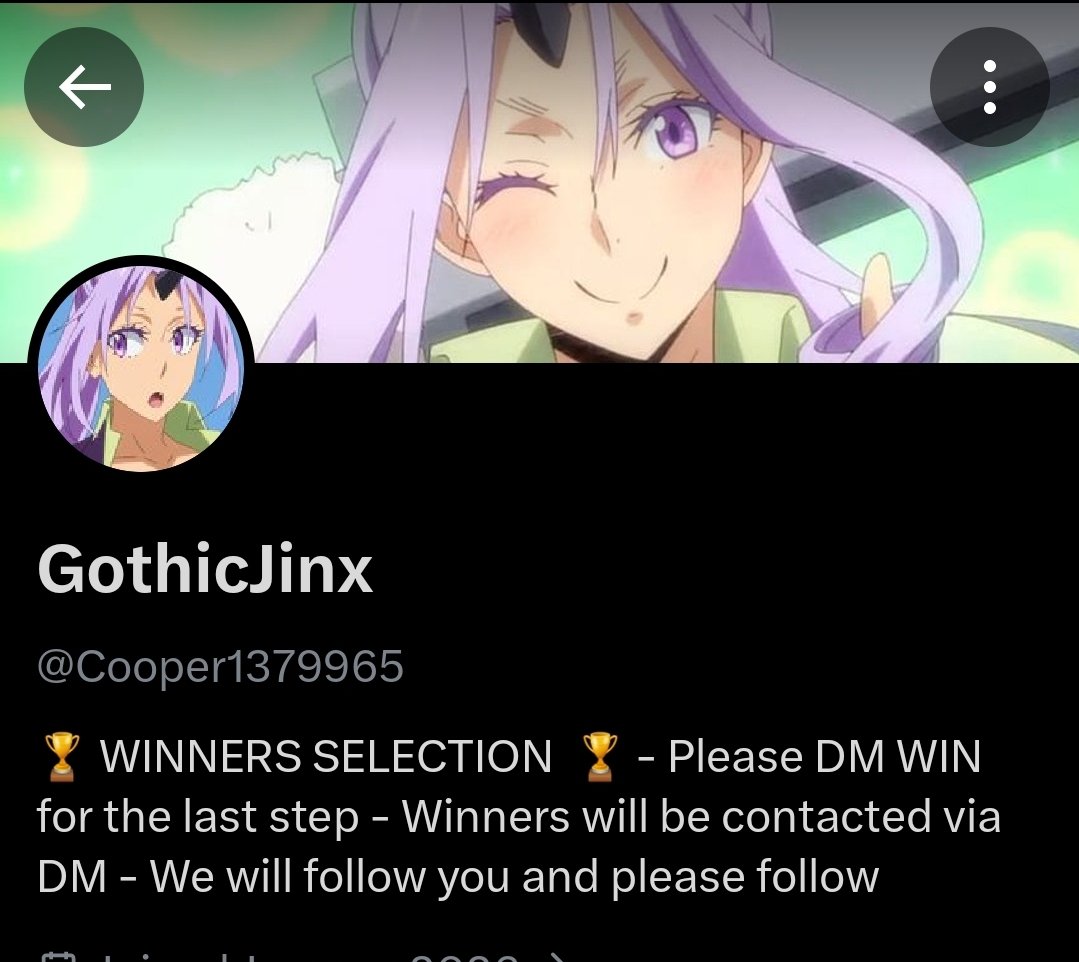 THIS is not me!! I ONLY use this account to contact you. Pay attention to the handle!!