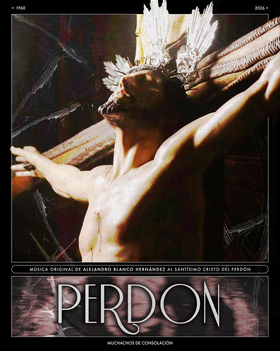 AMmuchachos's tweet image. 𝐄𝐒𝐓𝐑𝐄𝐍𝐎 | Anunciamos uno de los estrenos que llevaremos a cabo el próximo 7 de febrero y que tiene por nombre 𝐏𝐄𝐑𝐃𝐎́𝐍 , obra de nuestro amigo @aleblahermusic y dedicada al 𝐒𝐭𝐦𝐨 𝐂𝐫𝐢𝐬𝐭𝐨 𝐝𝐞𝐥 𝐏𝐞𝐫𝐝𝐨́𝐧 de nuestra @HDADMUCHACHOS