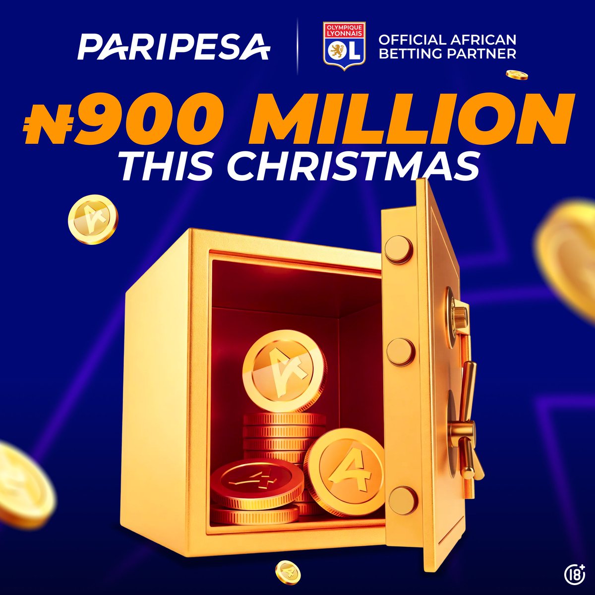 💰 ₦900,000,000 WON THIS HOLIDAY SEASON

This festive period turned into a winning celebration for PariPesa players:

• 5,000+ winners
• ₦80M staked → over ₦900M paid out
• Biggest single win: ₦8,786,709
• Highest winning odds: 782.9

The next big win could be yours!