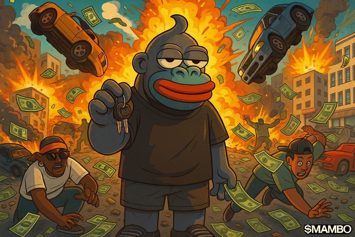 WelksCrypto's tweet photo. 🦍 $MAMBO charges forward—no rugs, just raw strength.  The resurgence is here. Claim your throne.  
CA: 0x404d3295c8b1c61662068db584125a7Ebcc0d651  @MamboCto #MAMBO #GorillaEmpire #ETHMeme https://t.co/i3GSKOnvlV