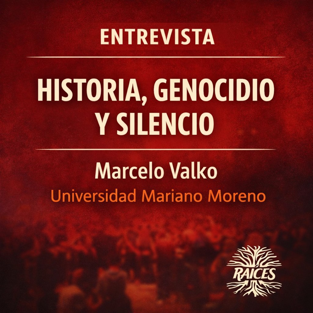 RaicesDigitalSC's tweet image. 🟥 ENTREVISTA | DESLIZÁ 👉
🗿 ¿Quién decide a quién se honra con estatuas?
📖 Marcelo Valko reflexiona sobre Roca, el genocidio y la memoria histórica.
👉 Frases clave en este carrusel.
🔗 Nota completa en raicesdigital.com