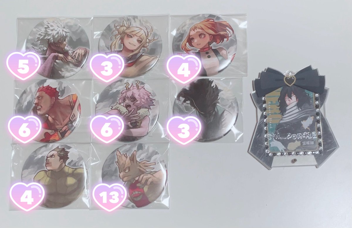 交換・譲渡】僕のヒーローアカデミア ヒロアカ 原画展 コレクション缶