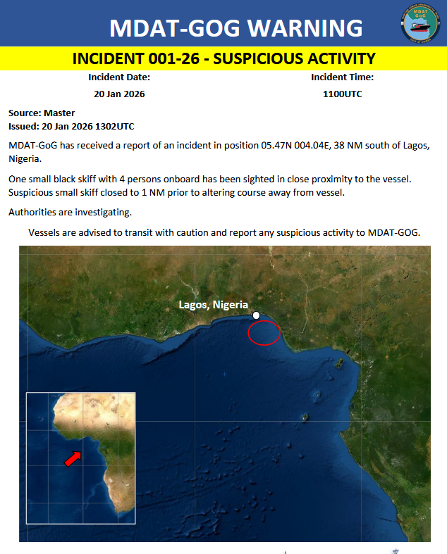 Maritime Domain Awareness for Trade Gulf of Guinea tweet media