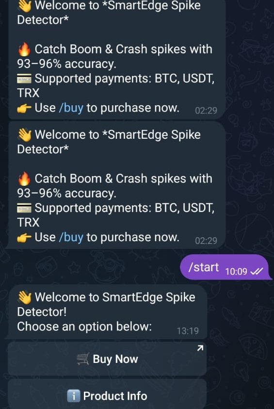 Hamdem548884's tweet photo. I worked as the developer on this Telegram crypto bot 🤖
This screenshot shows the bot running live in production.

#telegram #telegramcryptobot #CryptoTrading #cryptobot #telegrambot #tradingbot #telegrampaymentbot #telegramshopbot #paymentbot https://t.co/1gDvcmzONt