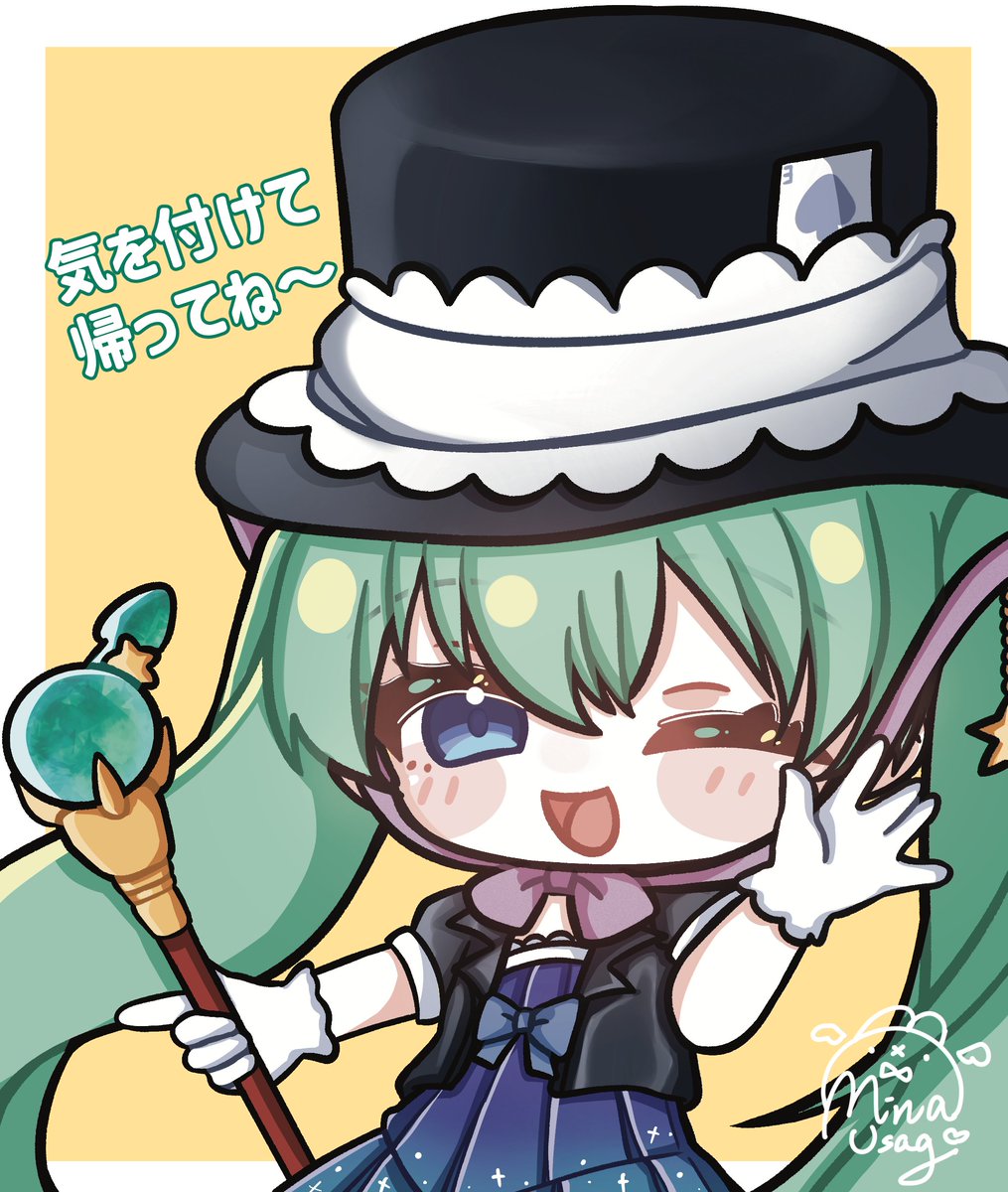 団長ちゃんの落書き🪄 #マジカルミライ2013 #初音ミク