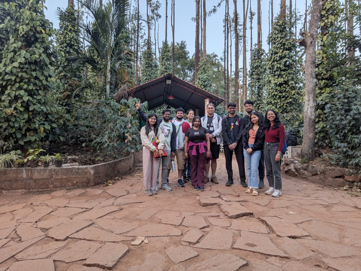 RedkarAmey's tweet image. This year's lab retreat was #Chikmagalur - A wonderful  reflection on our team´s last year. We celebrated successes, strengthened team building, introspected our failures, defined new goals on projects and ready for achieving new heights in 2026 with #exciting science #Myteam
