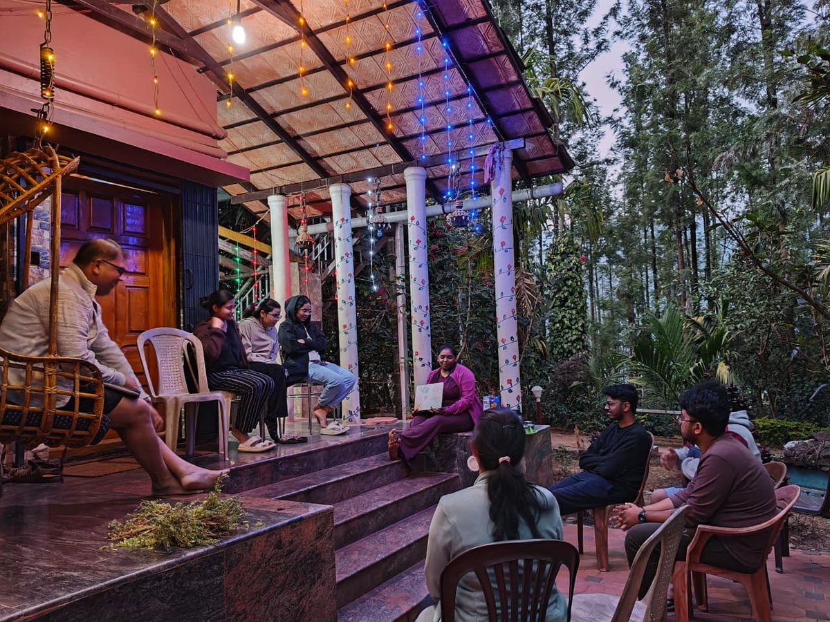 RedkarAmey's tweet image. This year's lab retreat was #Chikmagalur - A wonderful  reflection on our team´s last year. We celebrated successes, strengthened team building, introspected our failures, defined new goals on projects and ready for achieving new heights in 2026 with #exciting science #Myteam