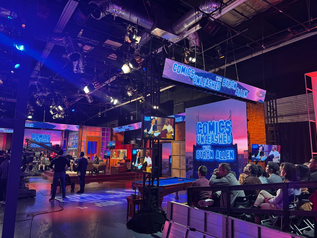 Late to post. Recently taped an episode of “Comics Unleashed” Will air soon on <a href="/CBS/">CBS</a> and <a href="/paramountplus/">Paramount+</a> ! #standupcomedy #comedy #comedian #comicsunleashed