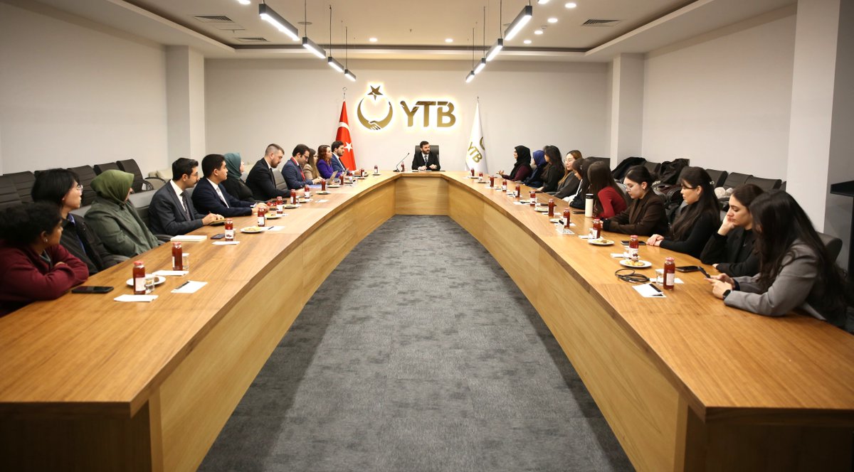 yurtdisiturkler's tweet image. Başkanlığımızın desteğiyle gerçekleştirilen Türkiye Uluslararası Değişim Burs Programı (#TIES) kapsamında başta Türk Dünyası olmak üzere farklı ülkelerden gelen ve Ankara'da eğitim alan öğrenciler #YTB'yi ziyaret etti.