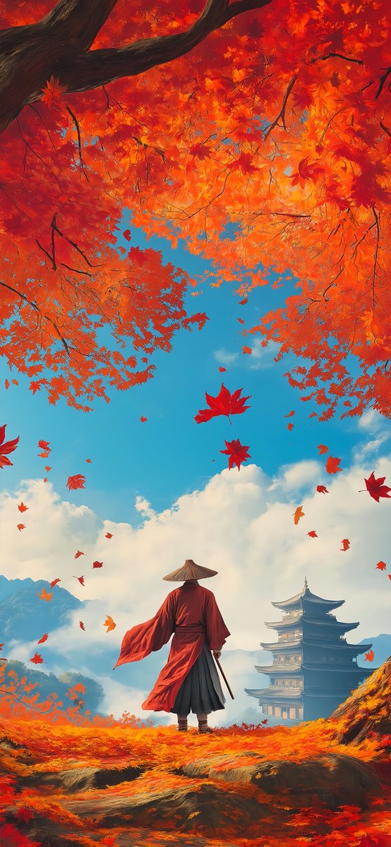 Lock screen and home screen background 🍁🍂